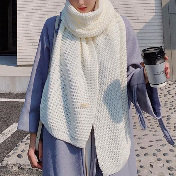 Sandy Chunky Knit Scarf