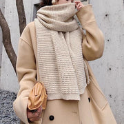 Sandy Chunky Knit Scarf