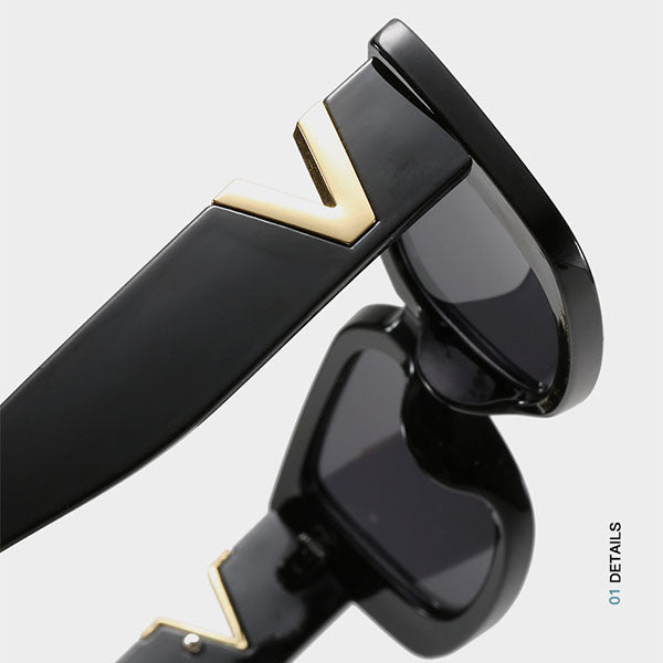 Grace Rectangle Vintage Sunglasses
