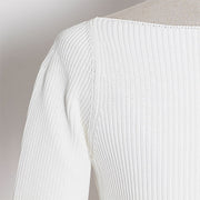 Charlie Scoop Neck Knit Top