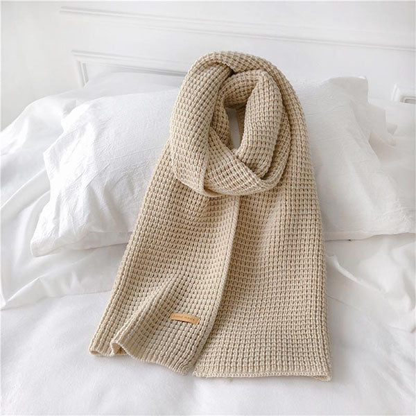 Sandy Chunky Knit Scarf