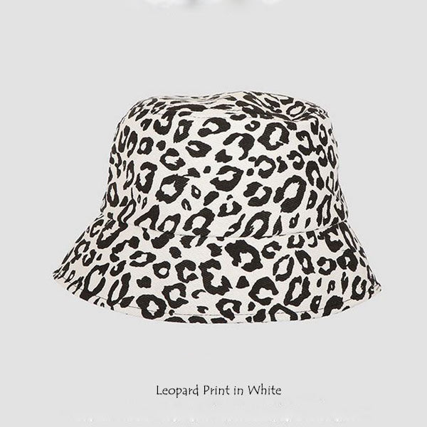Nora Animal Print Summer Bucket Hat