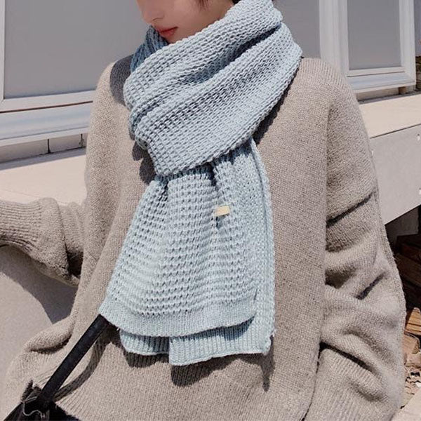 Sandy Chunky Knit Scarf